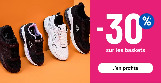 Baskets -30 femme - La Halle